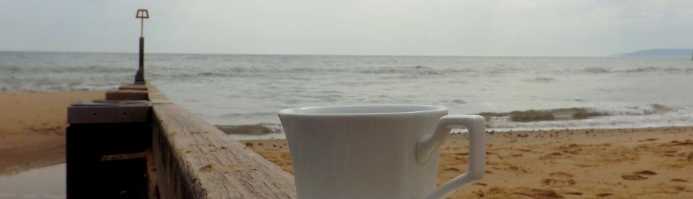 Cup of tea by the sea